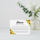 新しいグラッドサンフラワースクリプトのアドバイス モダン エンクロージャーカード (スタンド正面)