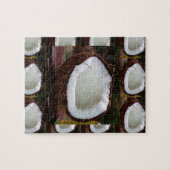 新しいココナッツシェフの健康な味の料理の食糧 ジグソーパズル (横)