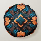 新しいコレクションまたは丸い枕 ラウンドクッション (裏面)