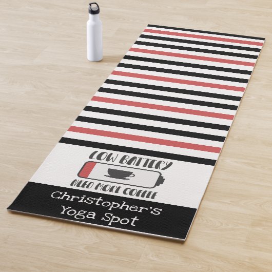 新しいコーヒーバッテリーヨガマット ヨガマット (インサイチュ)