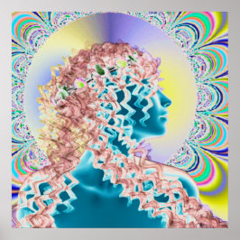 新しいサイケデリックロマンチック ポスター