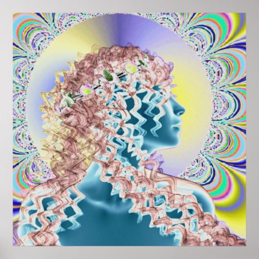 新しいサイケデリックロマンチック ポスター (正面)