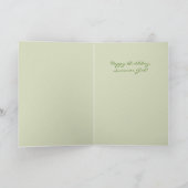 新しいサマーガール誕生日カード カード (内部)