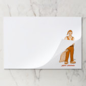 新しいサンタクロース – メリークリスマス！ ペーパーパッド (折り畳み)