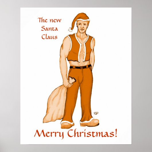 新しいサンタクロース – メリークリスマス！ ポスター (正面)