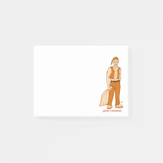 新しいサンタクロース – メリークリスマス! ポストイット (正面)