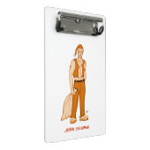 新しいサンタクロース – メリークリスマス！ ミニクリップボード (アングル)