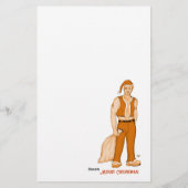 新しいサンタクロース – メリークリスマス! 便箋 (裏面)