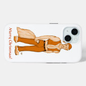 新しいサンタクロース – メリークリスマス！ Case-Mate iPhoneケース (裏面 (横))