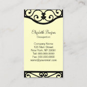 新しいシック~名刺 名刺 (裏面)