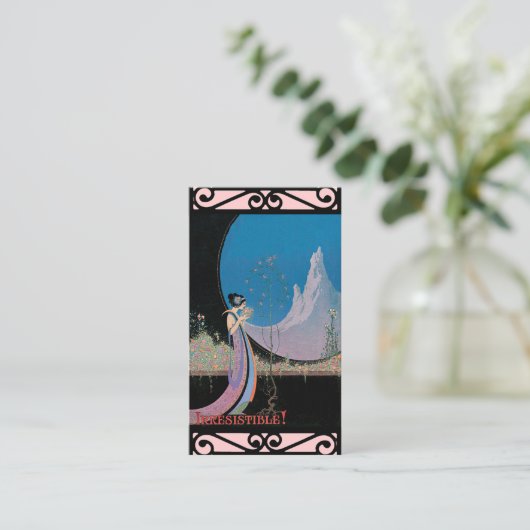 新しいシック～名刺 名刺 (スタンド正面)