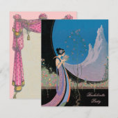 新しいシック～招待状 招待状 (正面/裏面)