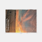 新しいシルバービーチフリースブランケット、30インチx 40インチ フリースブランケット (正面(横))