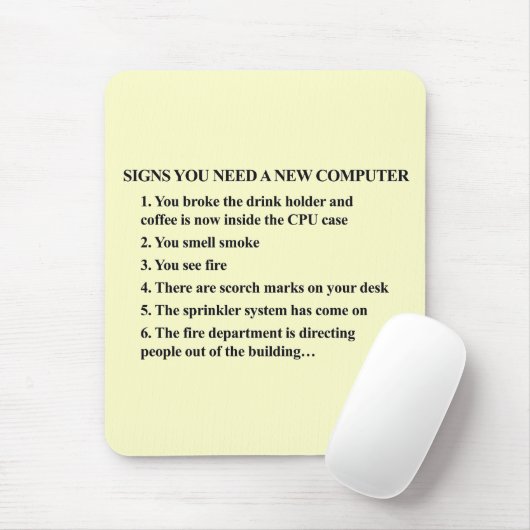 新しいシンボルや象徴が必要なコンピュータ2 マウスパッド (マウス)