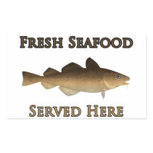 新しいシーフードのロゴ(大西洋タラ)