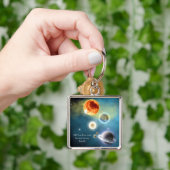 新しいシ太陽のステムキーチェーン キーホルダー (手)