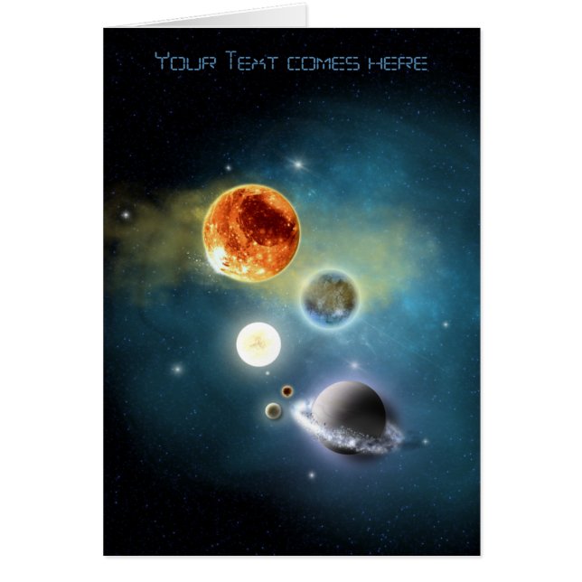 新しいシ太陽のステム (正面)