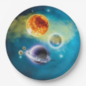 新しいシ太陽のステム ペーパープレート (正面)