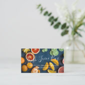 新しいジュースバーの菜食主義のビーガンの健康な生命 名刺 (スタンド正面)