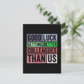 新しいジョおもしろいブ |さよなら同僚離れの |良いL 案内状 (スタンド正面)