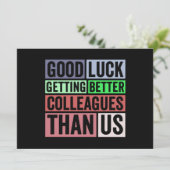 新しいジョおもしろいブ |さよなら同僚離れの |良いL 案内状 (スタンド正面)