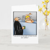 新しいジョブおめでとうグリーティングカード カード (黄色い花)