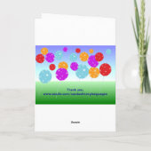 新しいジョブカードおめでとうスペインの。 カード (裏面)