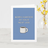 新しいジョブカード カード (黄色い花)