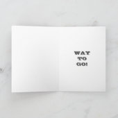 *新しいジョブ*カードおめでとうございます カード (内部)