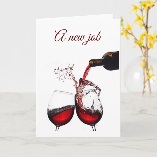 **新しいジョブ**カードをご利用いただき、おめでとうございます。 カード (黄色い花)