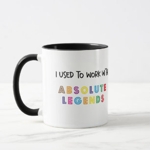 新しいジョブMug、私は絶対伝説を扱うために使用 マグカップ