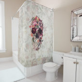 新しいスカルライト シャワーカーテン (インサイチュ)