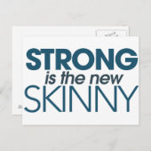 新しいスキニーは強い ポストカード (正面/裏面)