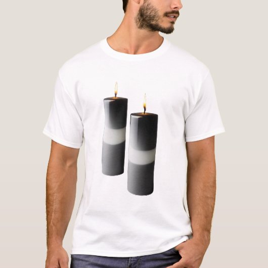 新しいスタイルキャンドルライト Tシャツ (正面)