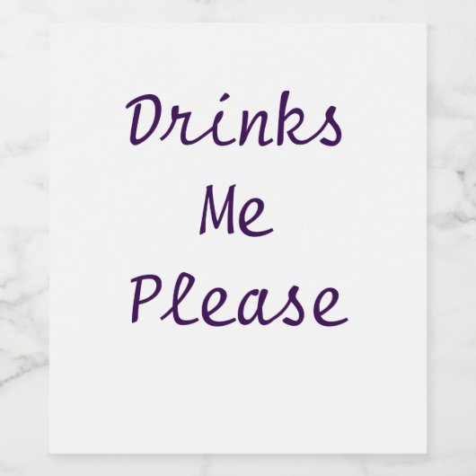 新しいスタイル ワインラベル (シングルラベル)