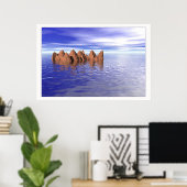 新しいスタート ポスター (ホームオフィス)