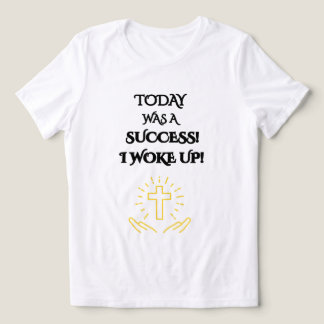 新しいスタート 白色 励ましのグラフィック レディース トライブレンドTシャツ