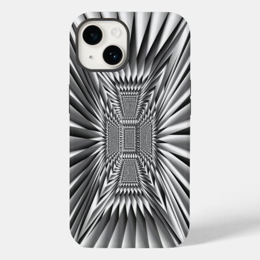 新しいステンレススチールアイアンクロス Case-Mate iPhoneケース (裏面)