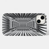 新しいステンレススチールアイアンクロス Case-Mate iPhoneケース (裏面 (横))