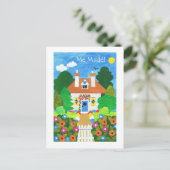 新しいスペインのアドレス案内はがき 案内ポストカード (スタンド正面)