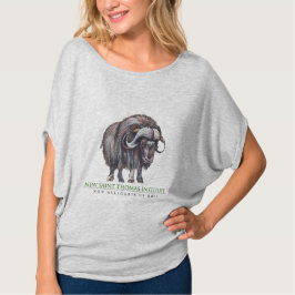 新しいセントトマスの協会の女性のTシャツ Tシャツ