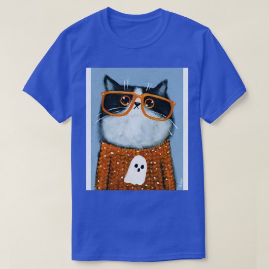 新しいセー不気味ター Tシャツ (デザイン正面)