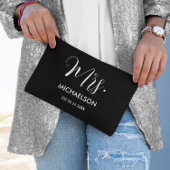 新しいタイポグラフィスクリプト アクセサリーポーチ