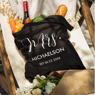 新しいタイポグラフィスクリプト トートバッグ