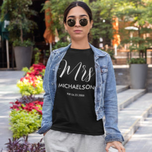 新しいタイポグラフィスクリプト Tシャツ