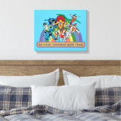 新しいタイ10代のタン – 私たちはプライドと一緒に戦う キャンバスプリント (インサイチュ (寝室))