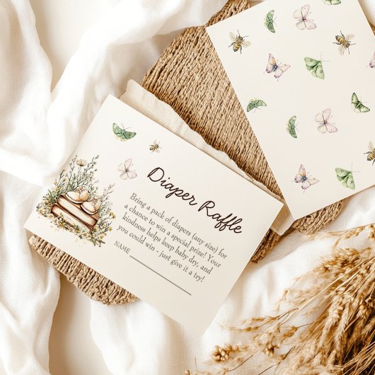 新しいチャプターおむつラッフルカード開始 エンクロージャーカード