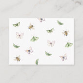 新しいチャプターおむつラッフルカード開始 エンクロージャーカード (裏面)