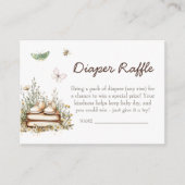 新しいチャプターおむつラッフルカード開始 エンクロージャーカード (正面)