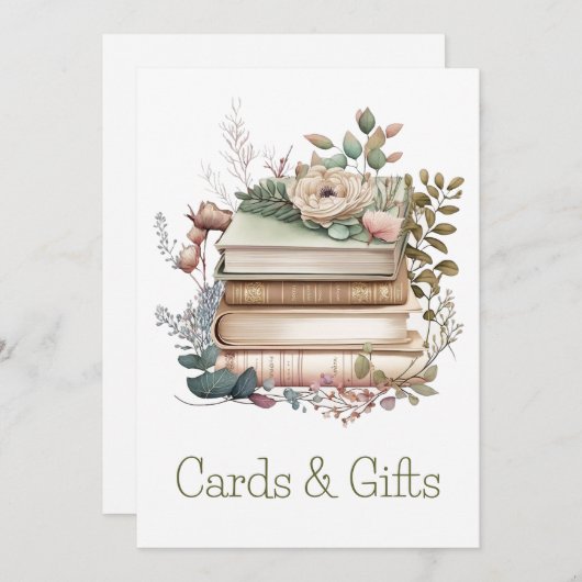 . .新しいチャプターがカードとギフトサインを始める 招待状 (正面/裏面)